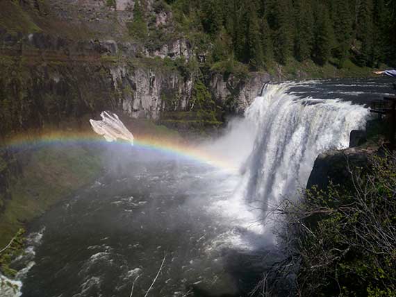 Things to do in Idaho Falls - visit Mesa Falls