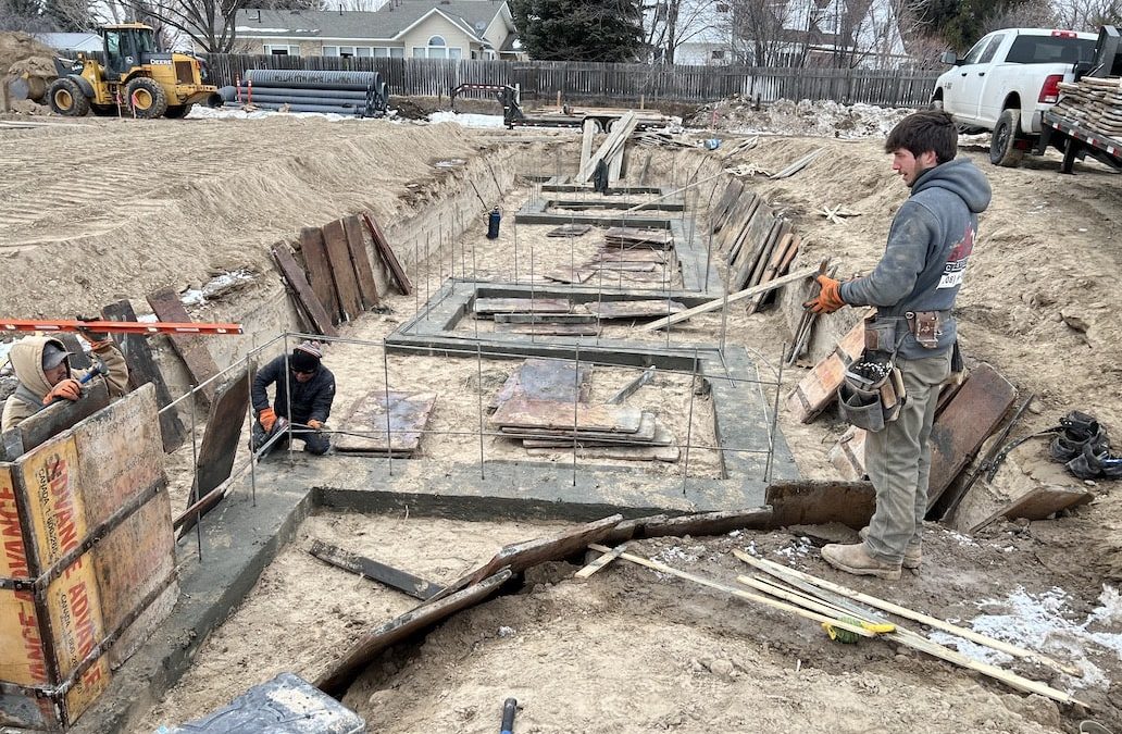 Foundations In Progress: Mill Road Townhomes