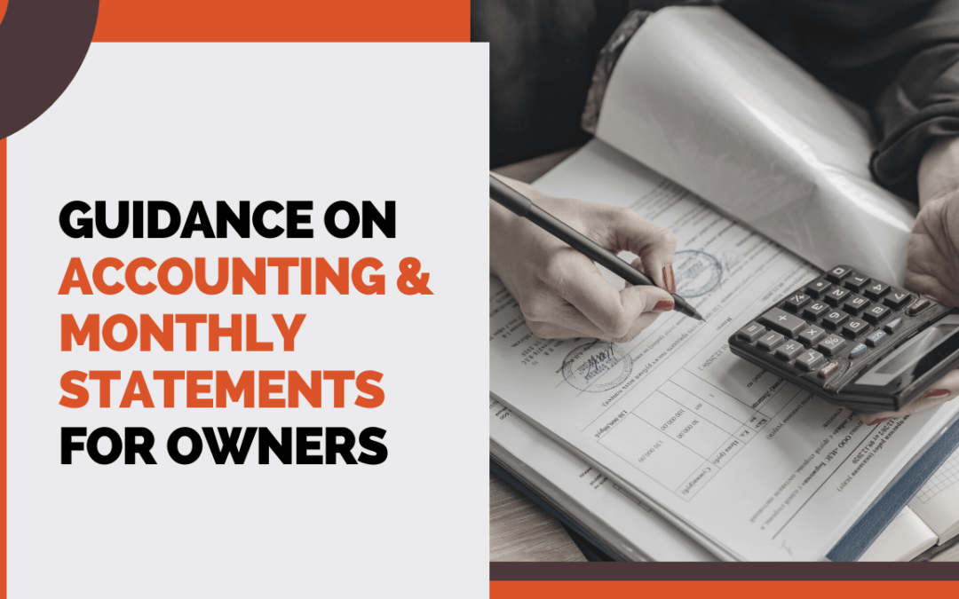 Guidance on Accounting & Monthly Statements for Idaho Falls Owners