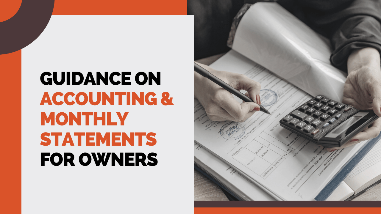 Guidance on Accounting & Monthly Statements for Idaho Falls Owners